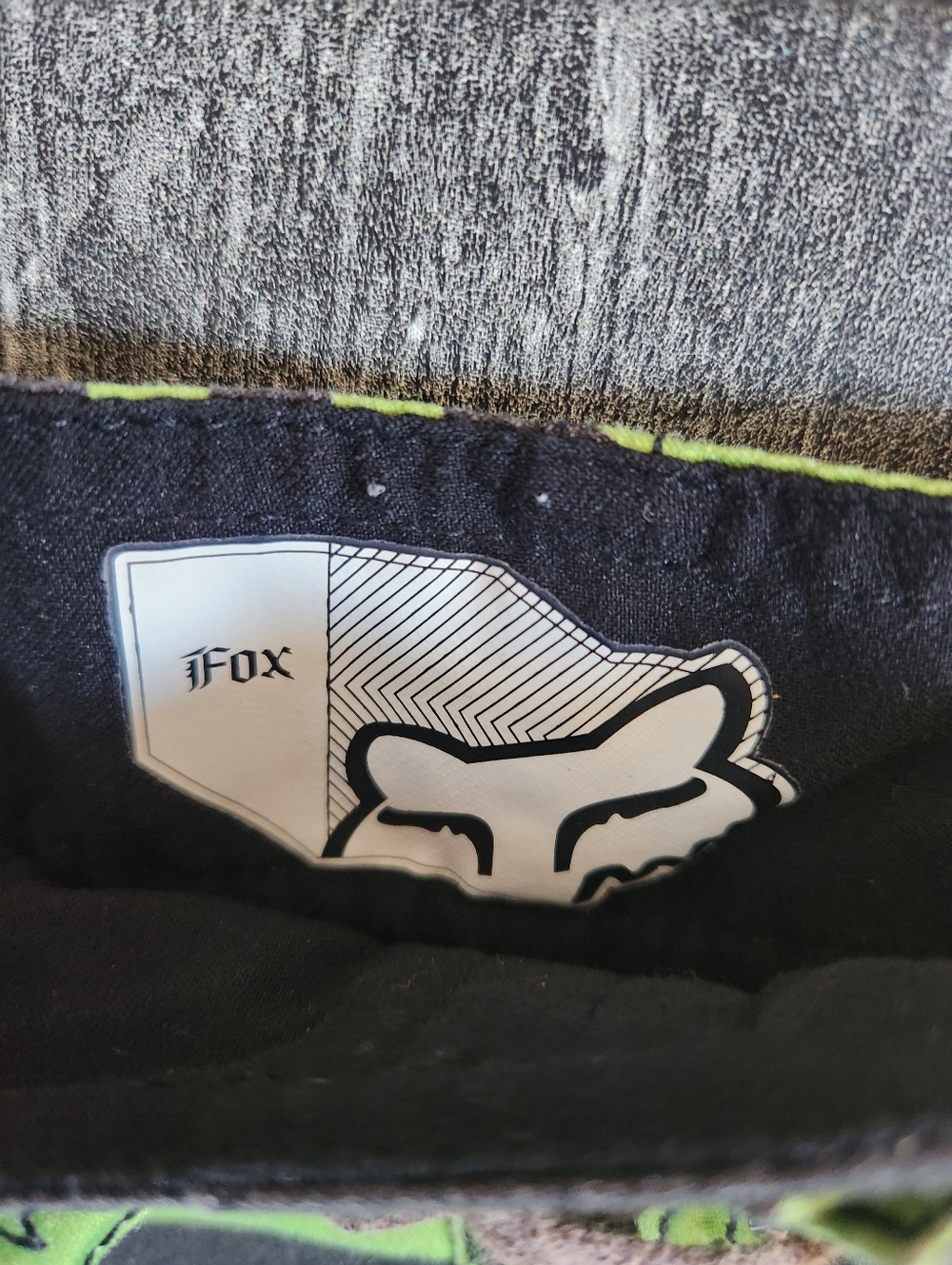 Fox Racing Board Shorts Summer Green Black Size 30 - Picture 5 of 7